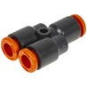 PISTOLIITIN 6MM Y-JATKOLIITIN R23